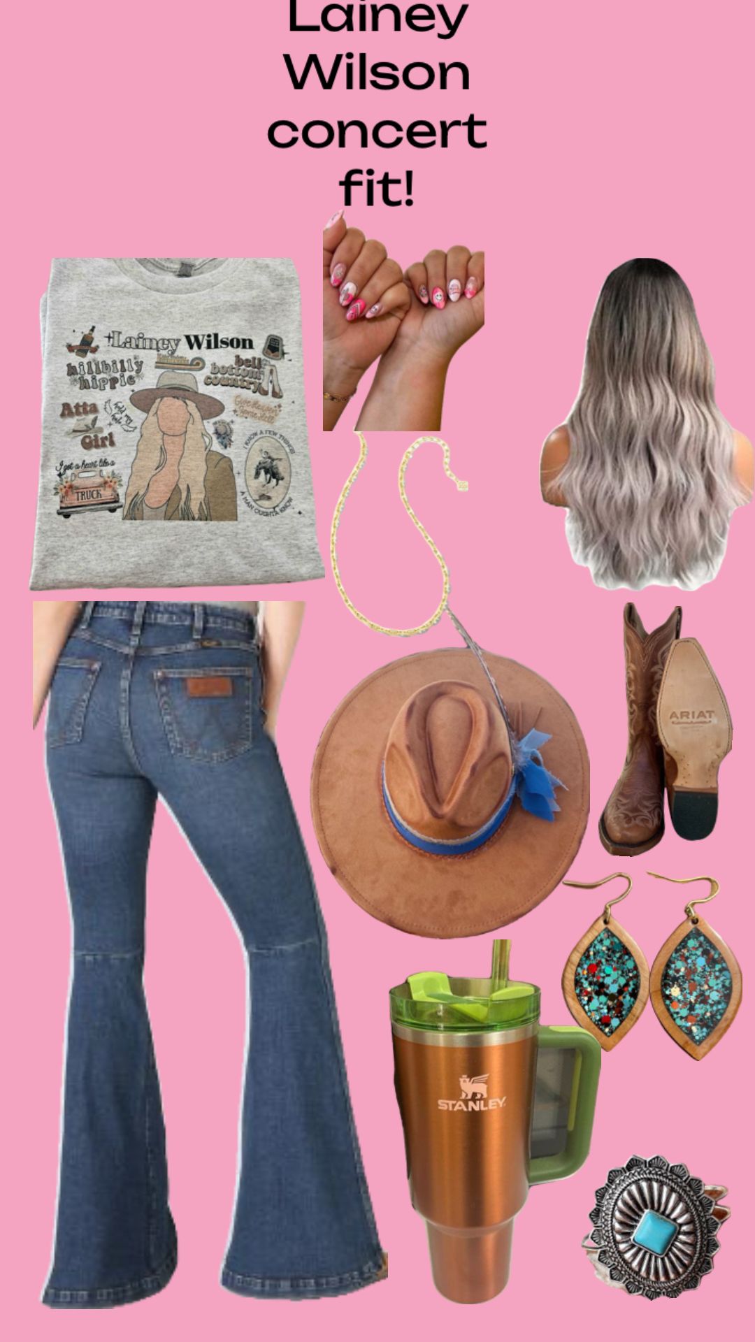 Lainey Wilson concert outfit ideas 0010