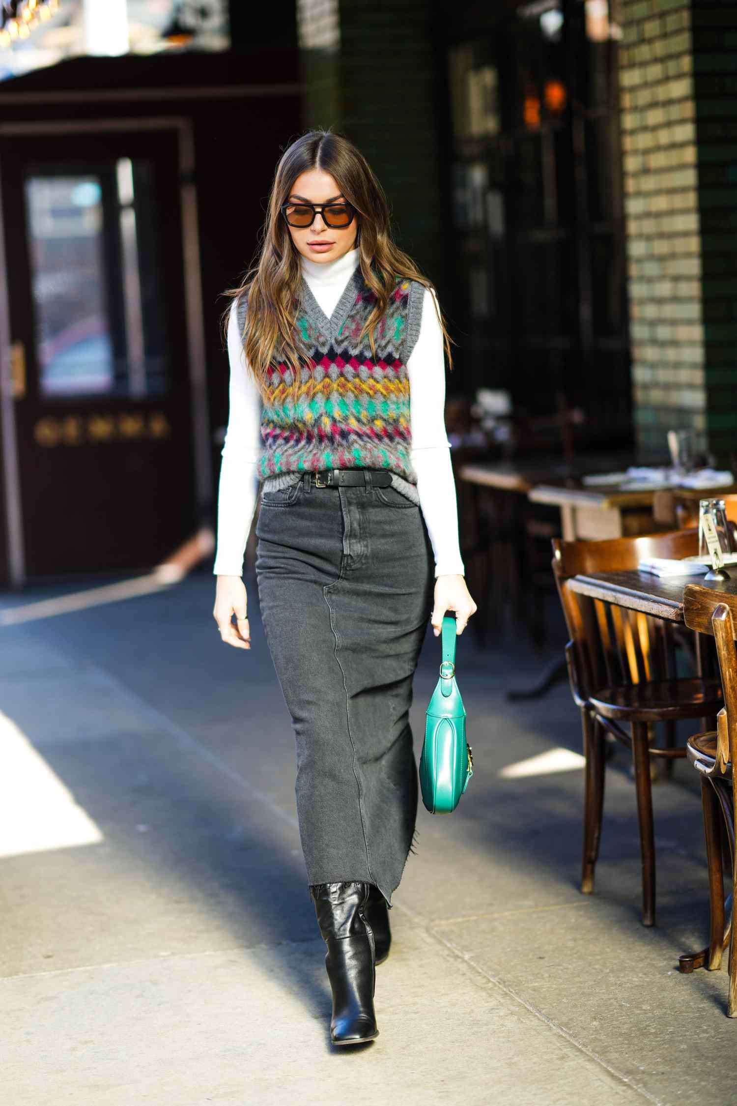 layering with sweater vests for chic outfits