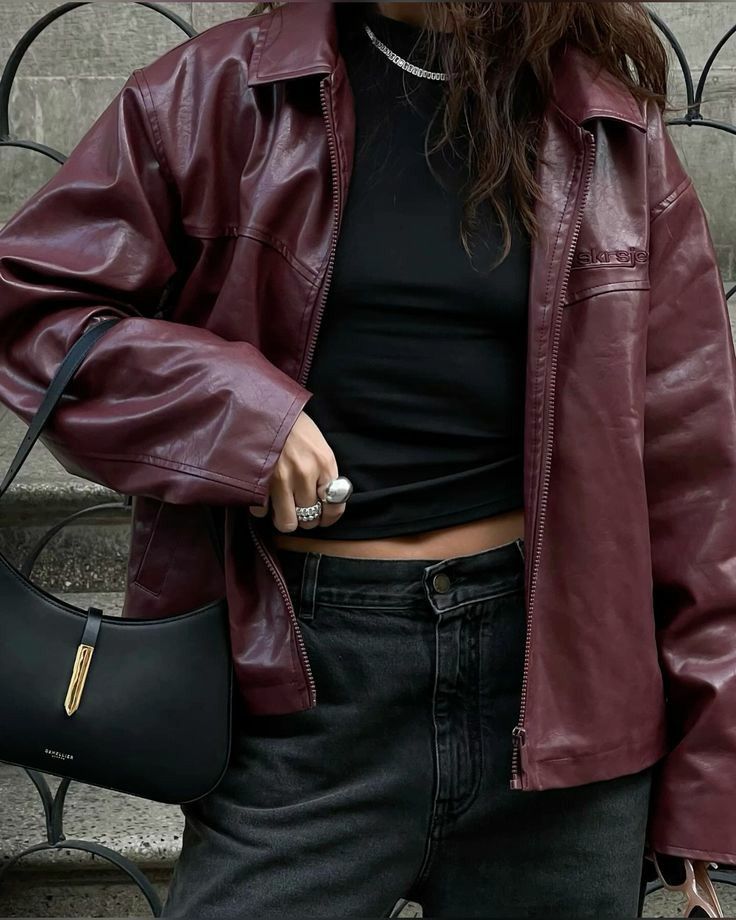 leather jacket outfit ideas 0057