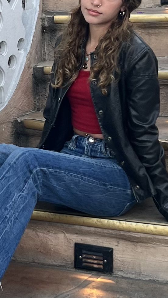 leather jacket outfit ideas 0064