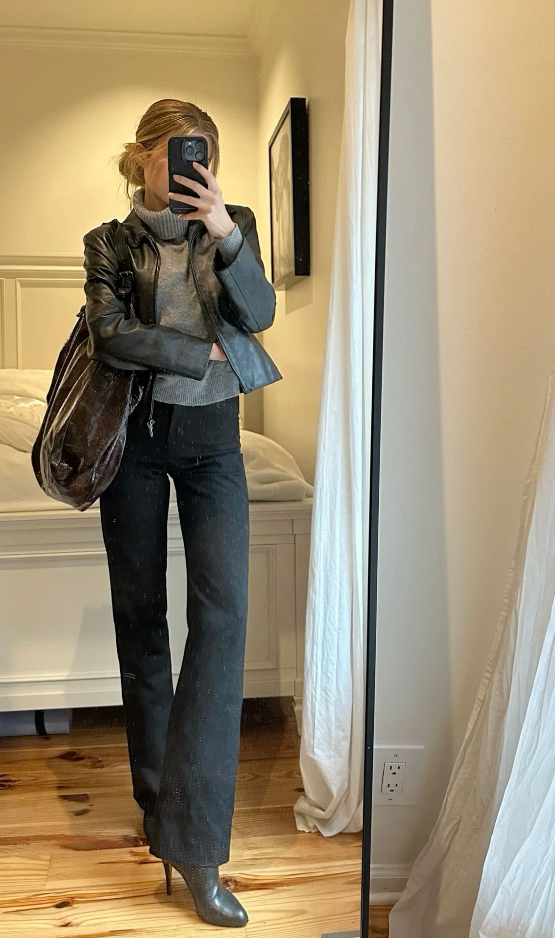 leather pants outfit ideas 0042