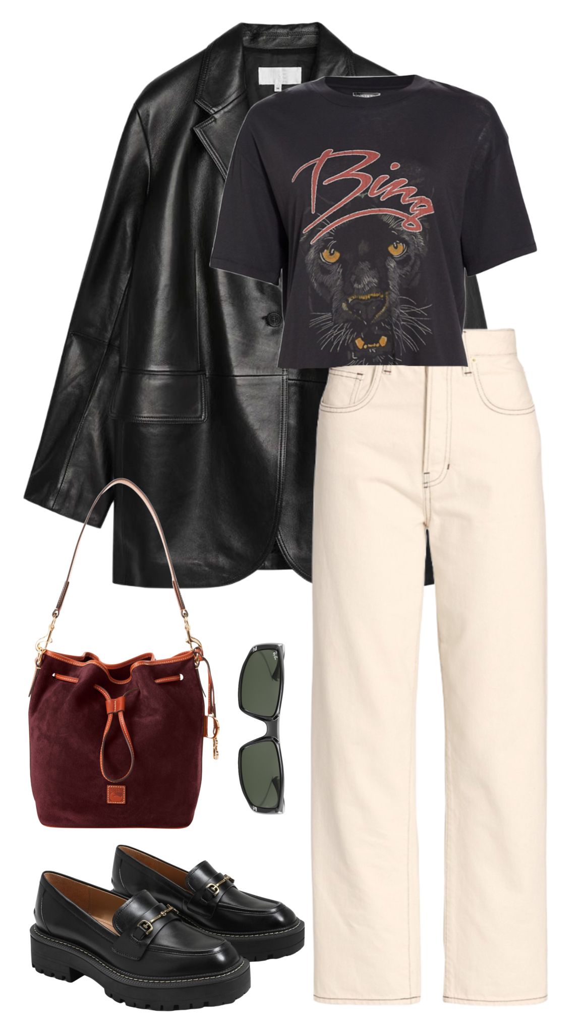 leather pants outfit ideas 0075