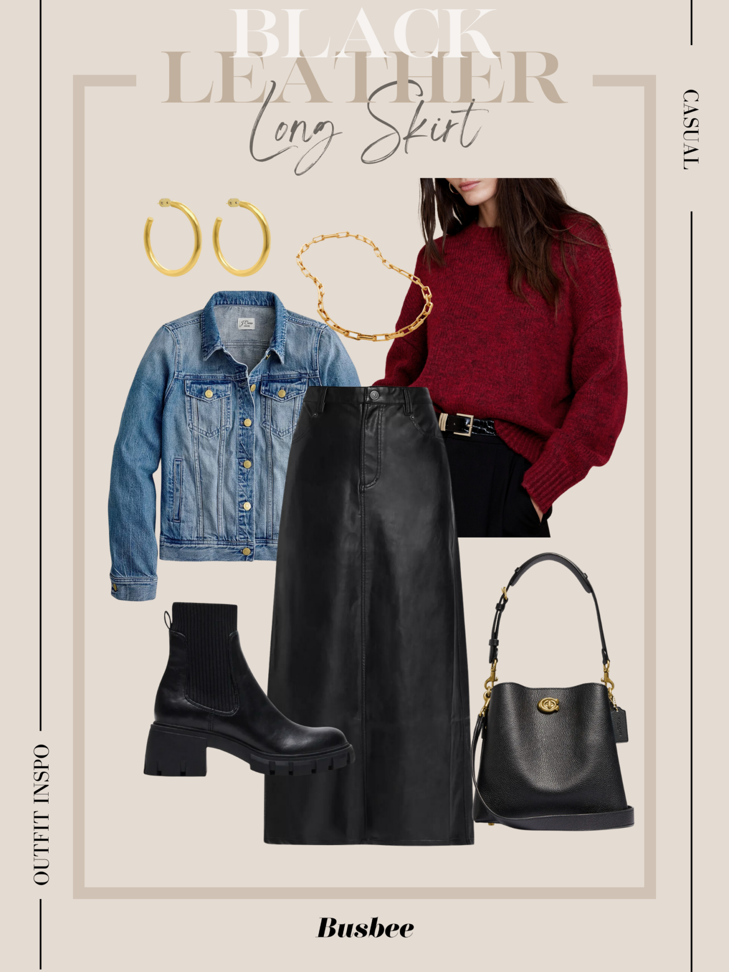 leather skirt outfit ideas 0052