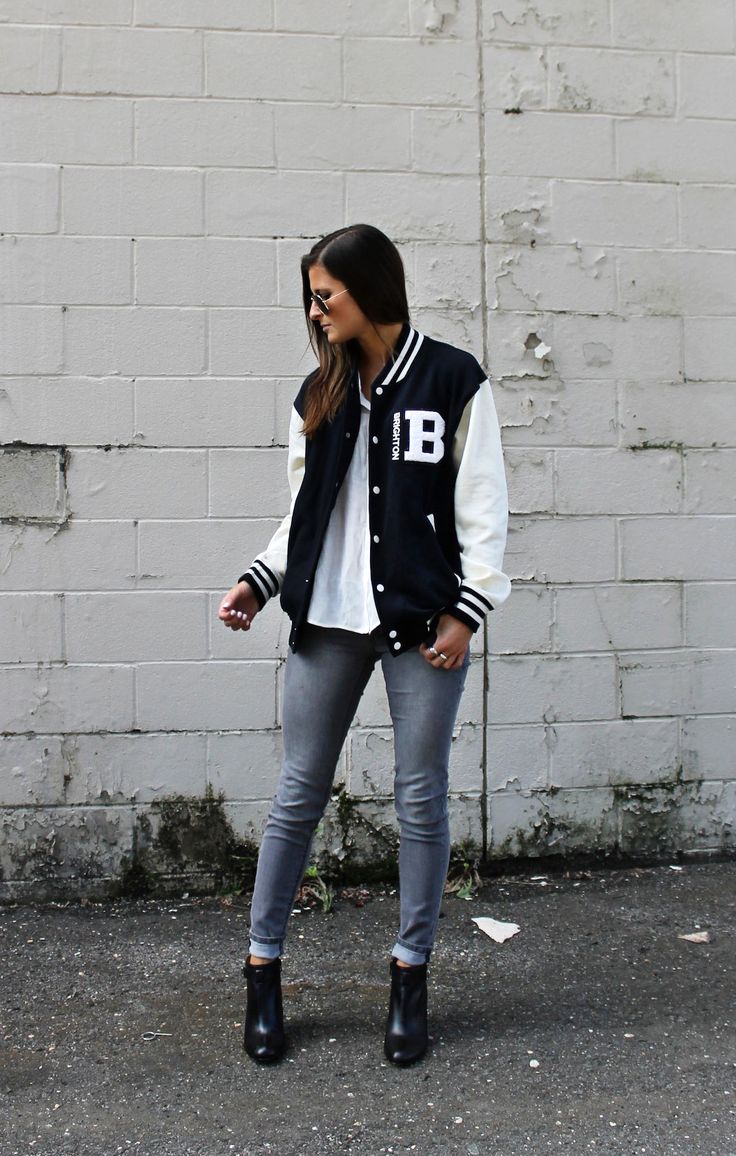 letterman jacket outfits ideas 0016