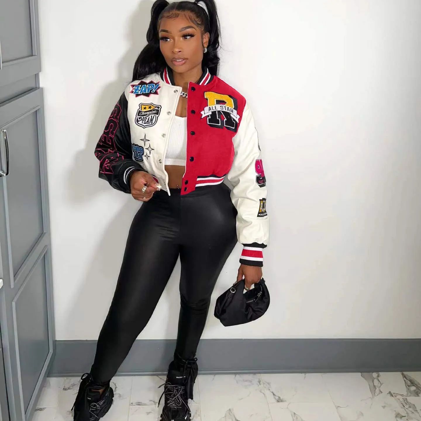 letterman jacket outfits ideas 0049