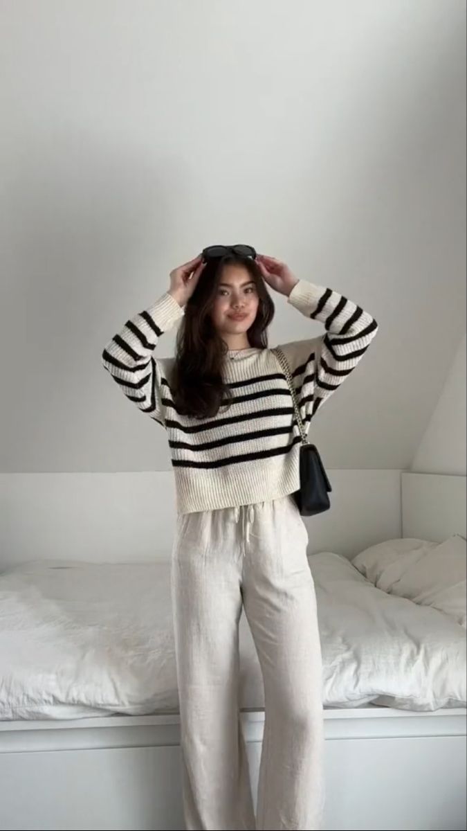 linen pants outfit ideas 0014