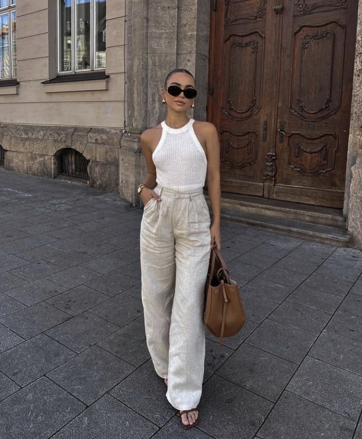 linen pants outfit ideas 0026