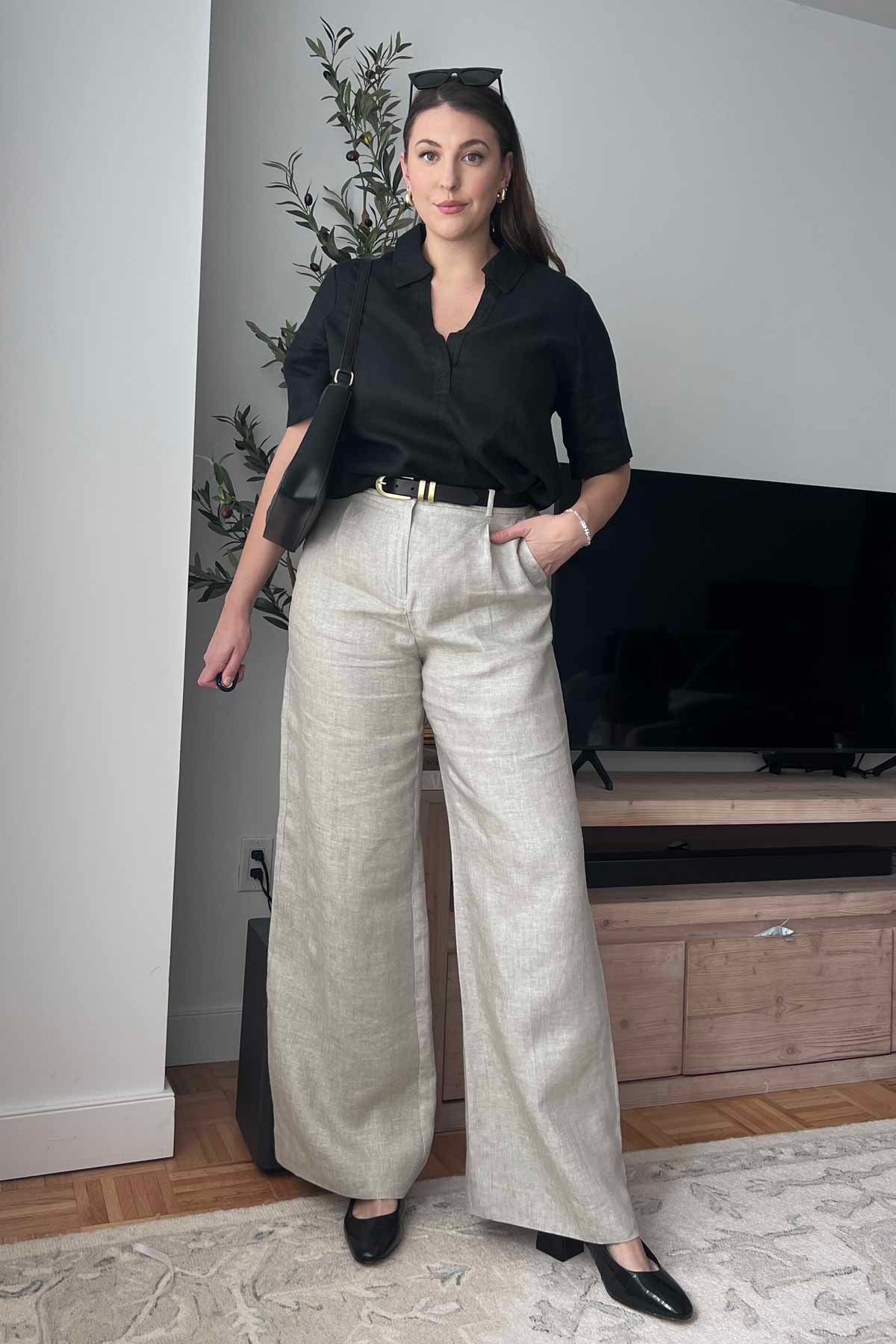 linen pants outfit ideas 0049