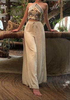 linen pants outfit ideas 0060