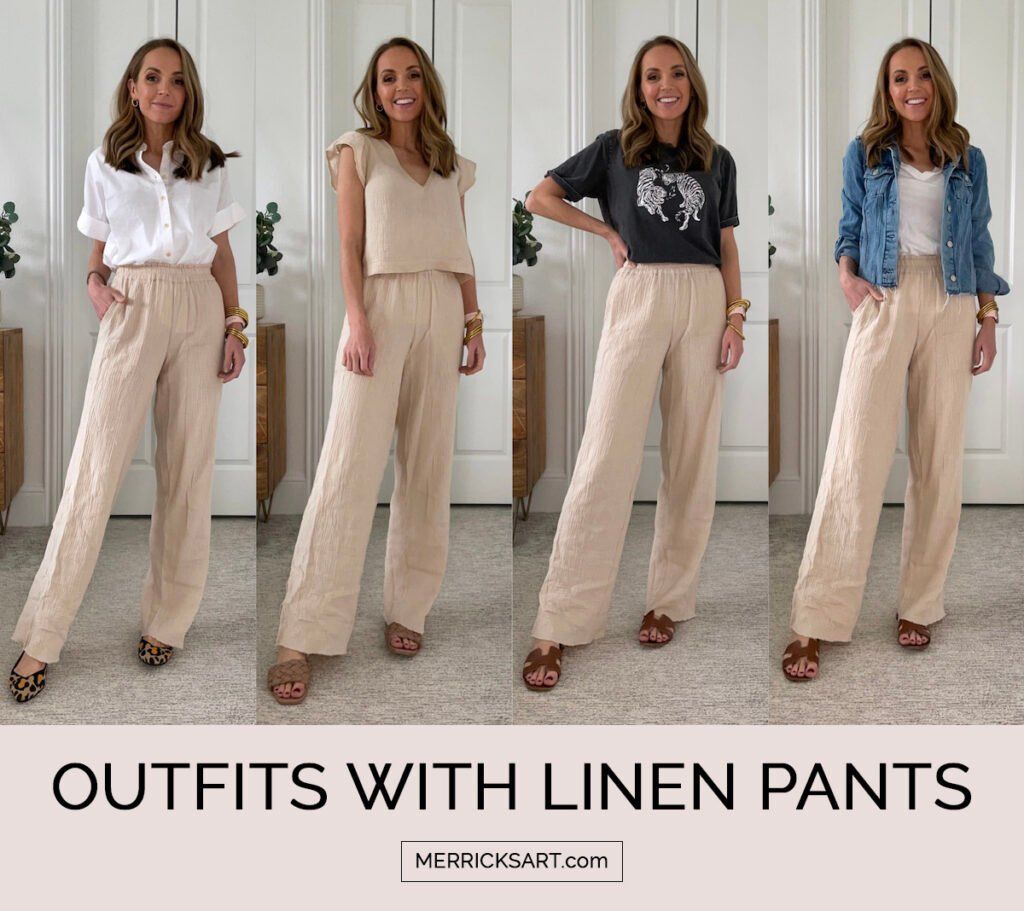 linen pants outfit ideas 0096