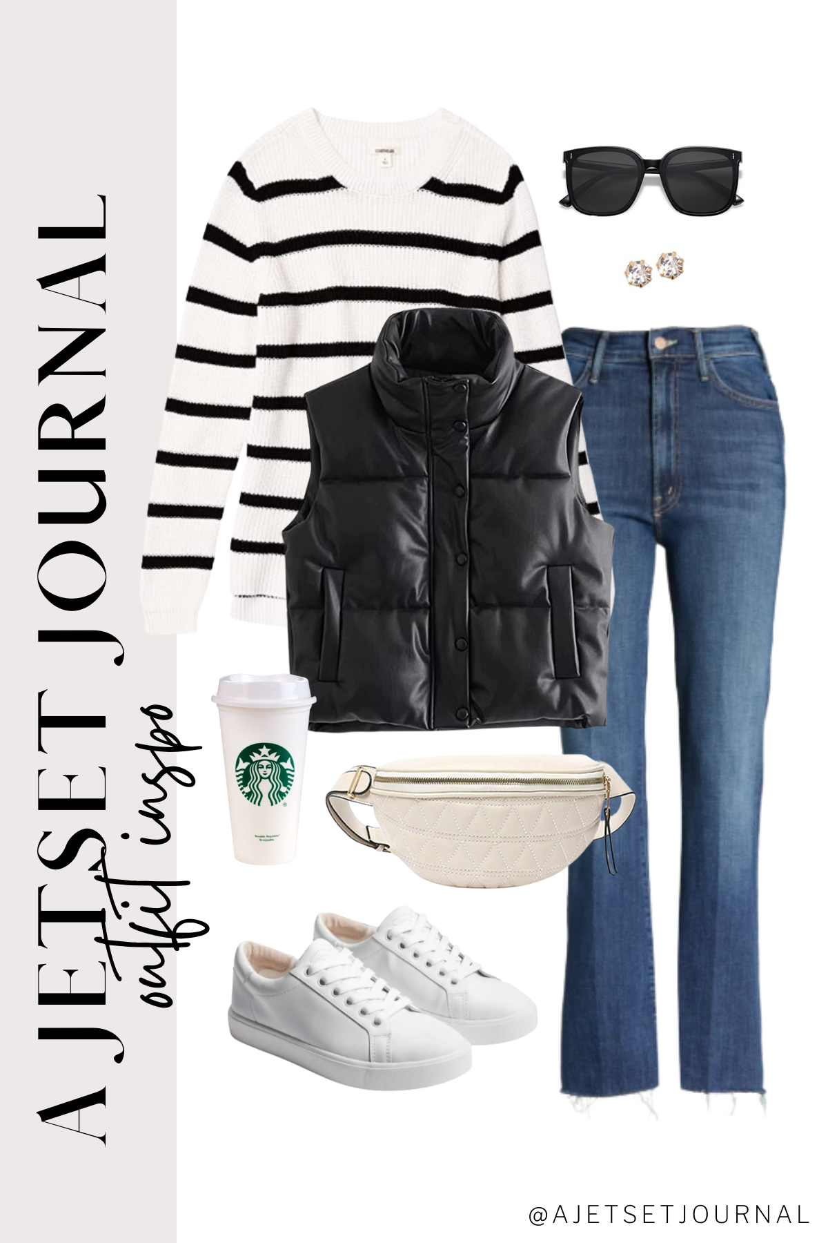 long puffer vest outfit ideas 0087