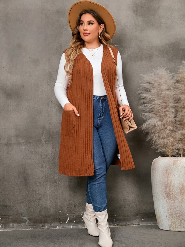 long vest outfit ideas 0080