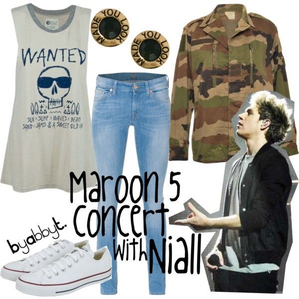 Maroon 5 concert dressing guide.