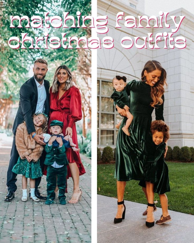 family Christmas outfit ideas