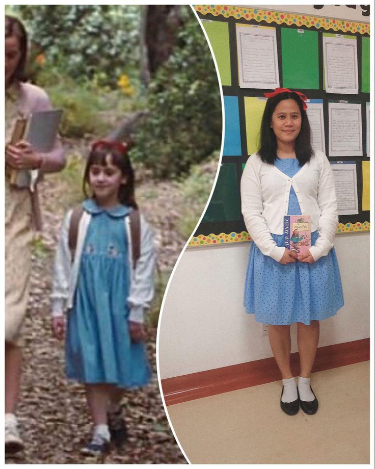 Matilda-inspired fashion looks