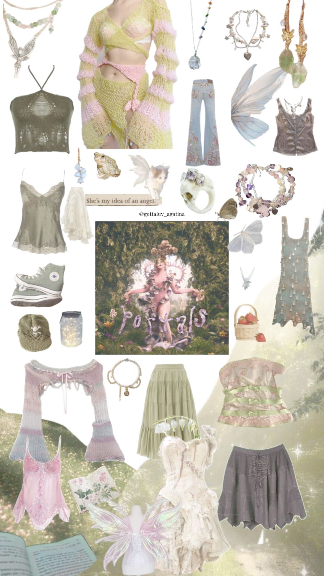 Melanie Martinez outfit ideas with pastel colors