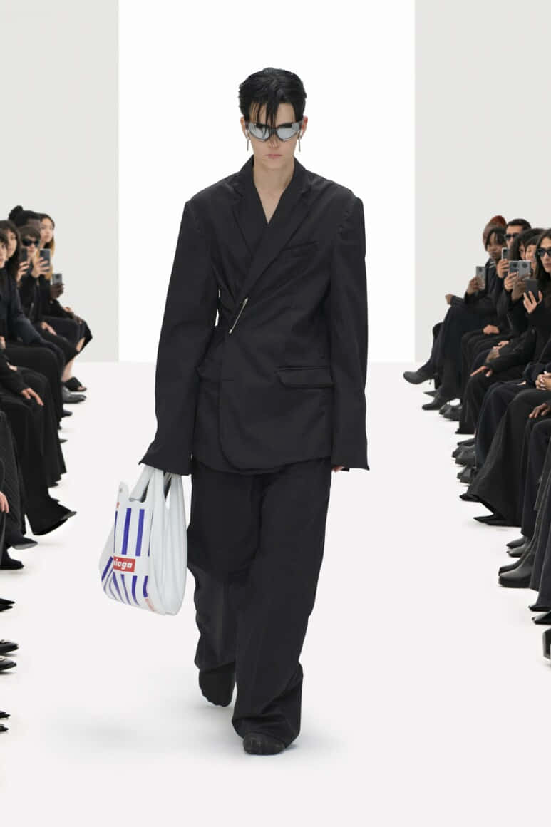 men's Balenciaga fashion trends