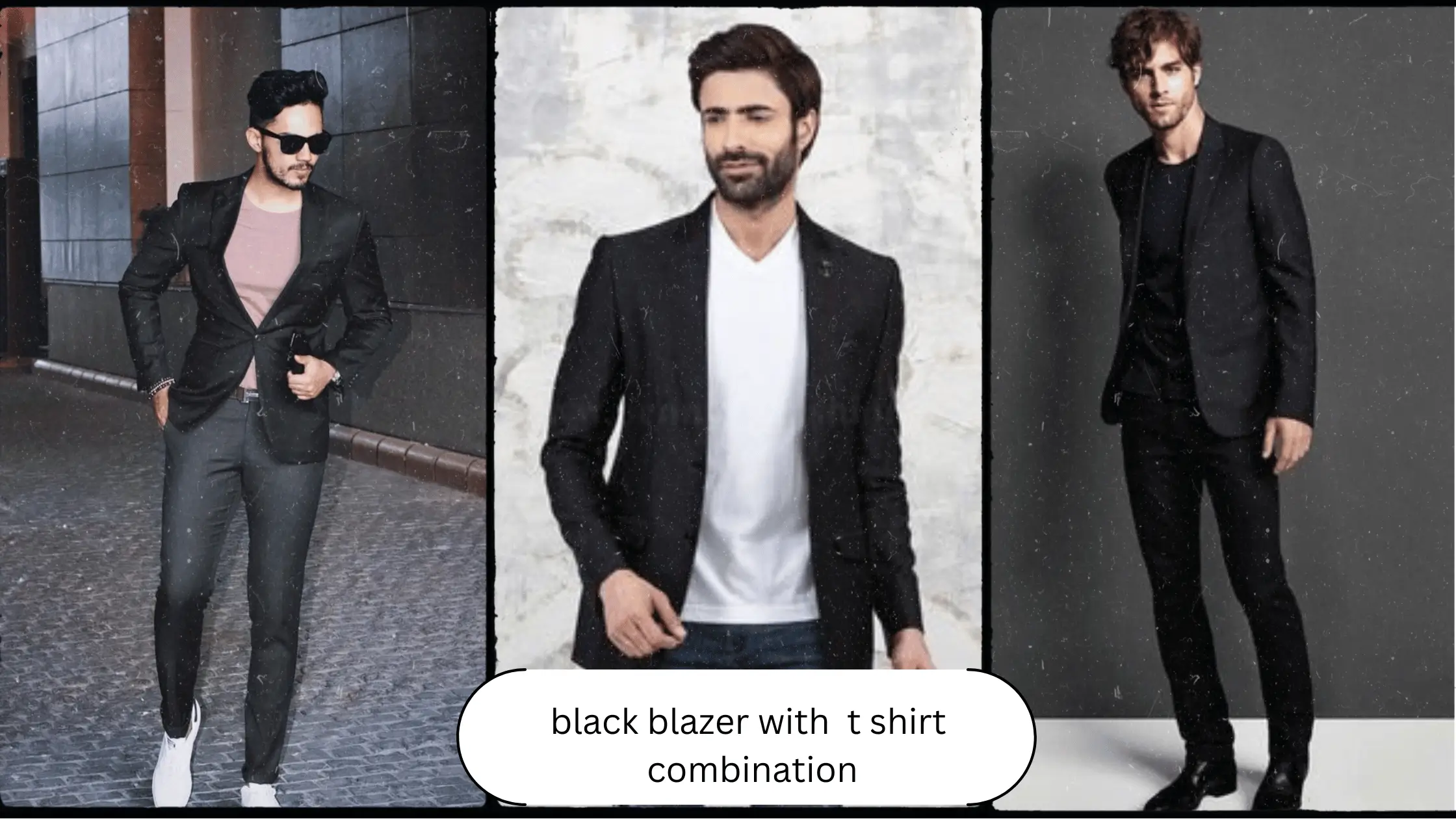 men's black blazer outfit ideas 0010