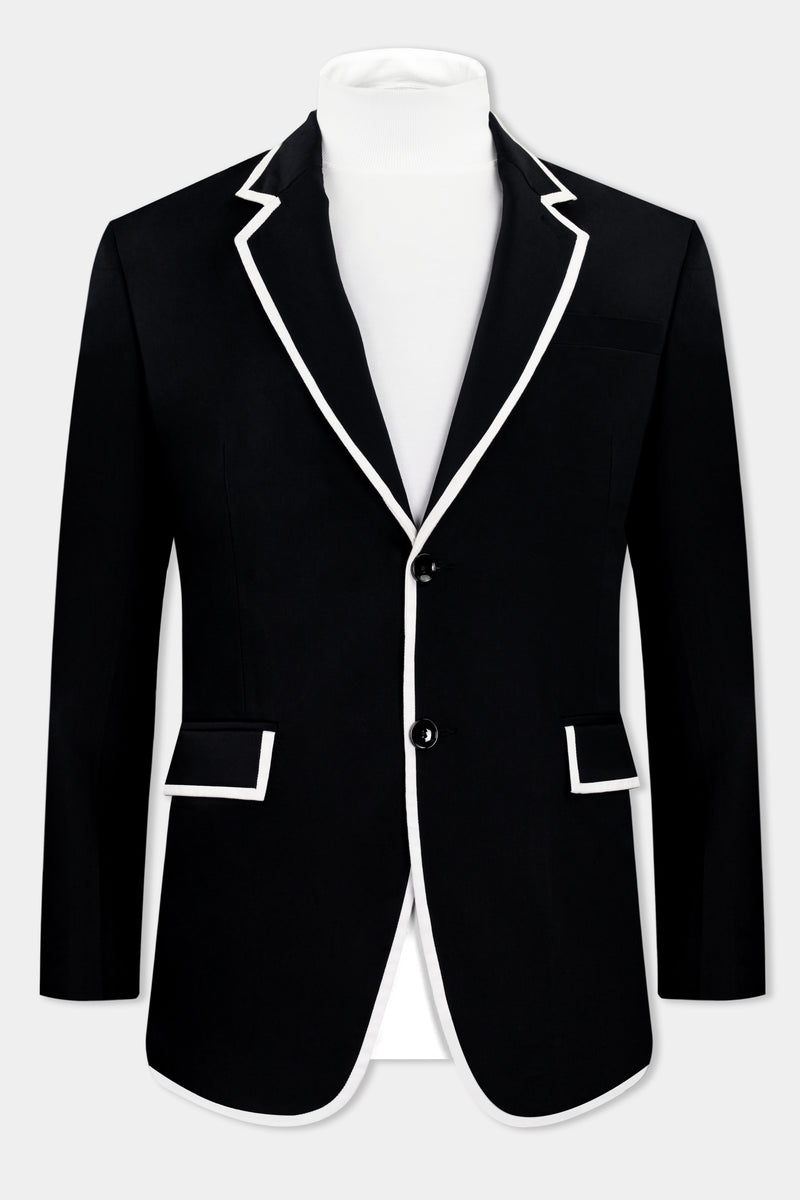 men's black blazer outfit ideas 0041