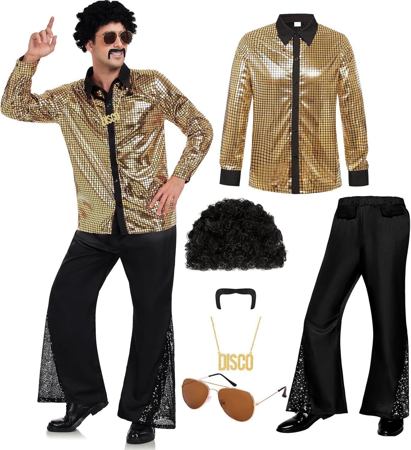 mens Disco outfit ideas 0068