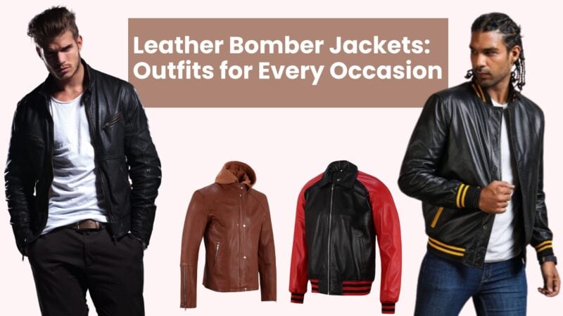 mens leather jacket outfit ideas 0036