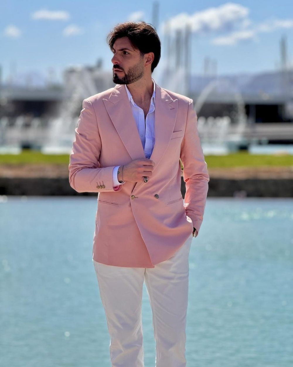 mens pink outfit ideas 0028