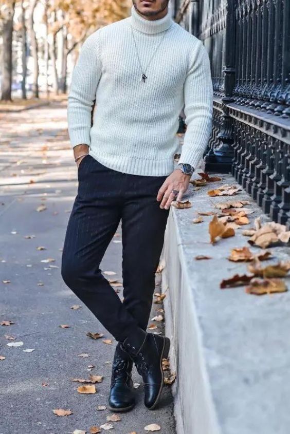 mens turtleneck outfit ideas 0043