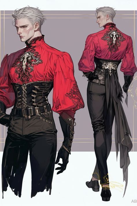 mens Vampire outfit ideas 0043