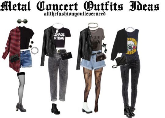 Metal concert outfit ideas 0030