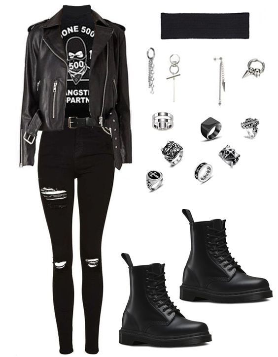 Metal concert outfit ideas 0059