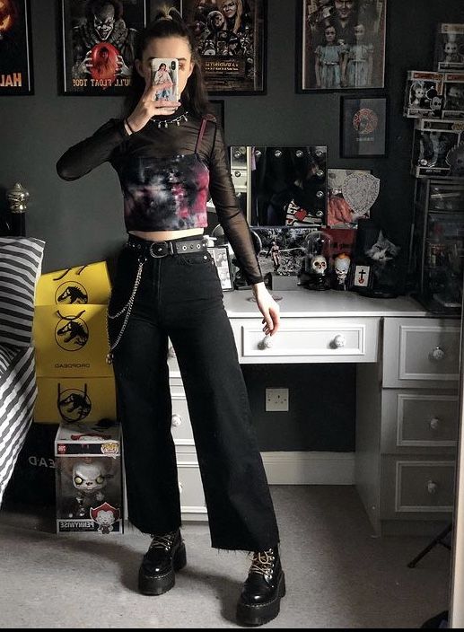 Metal concert outfit ideas 0073