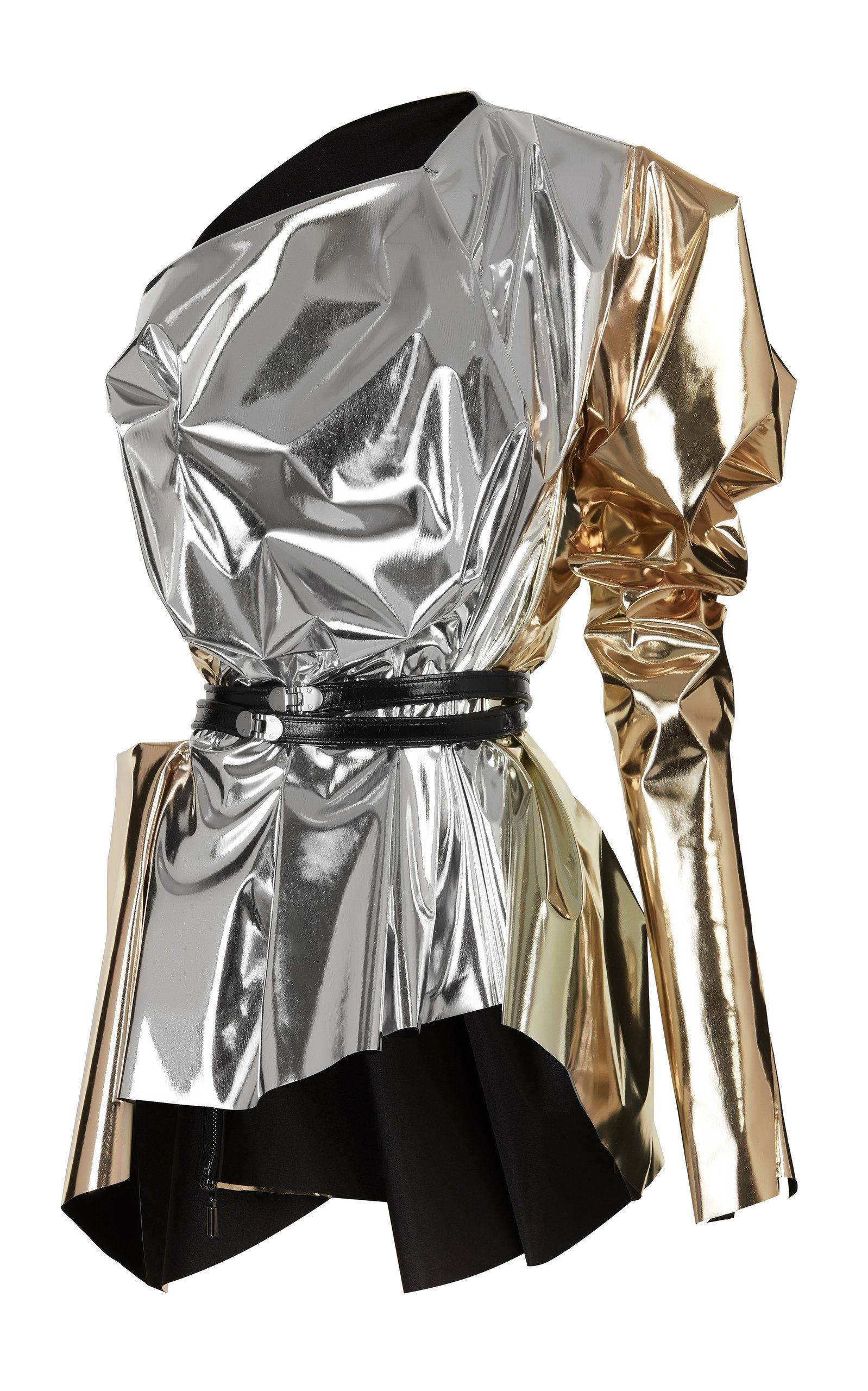 Metallic outfit ideas 0084