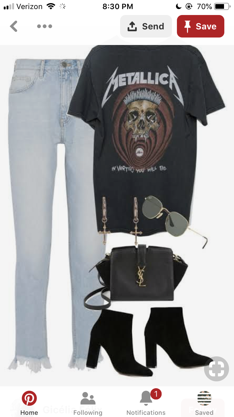 Metallica concert outfit ideas 0095