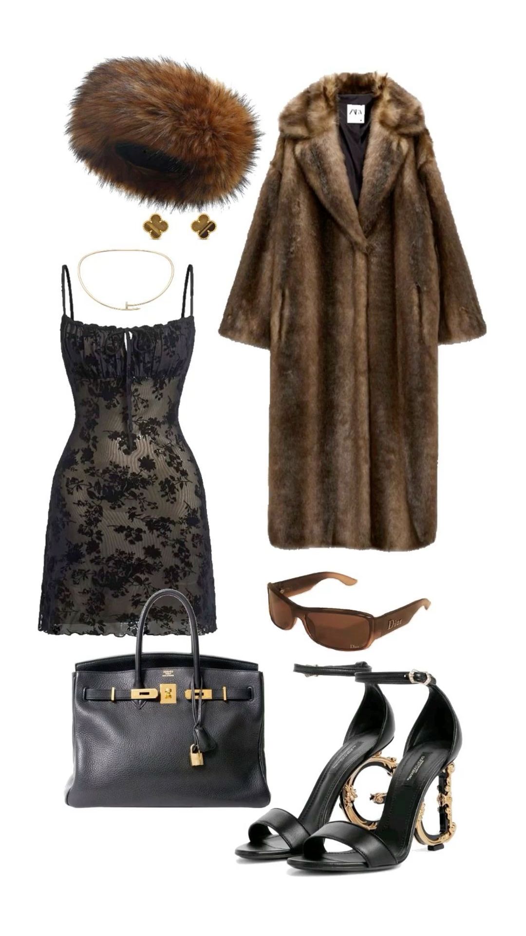 Mob Wife outfit ideas 0025