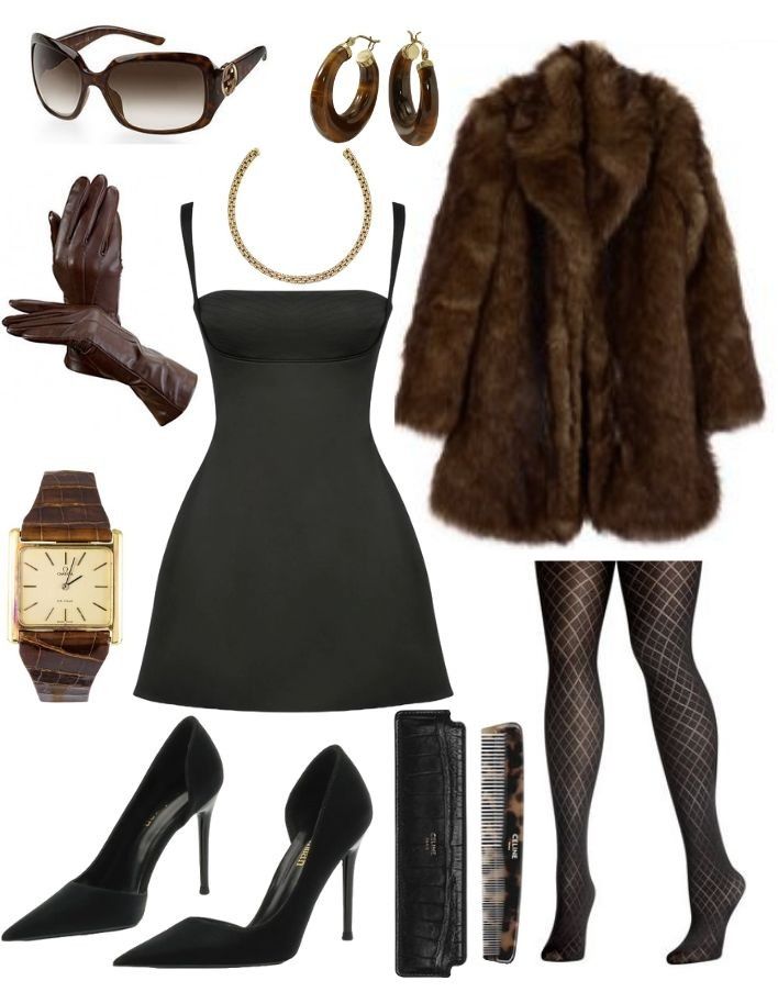 Mob Wife outfit ideas 0080