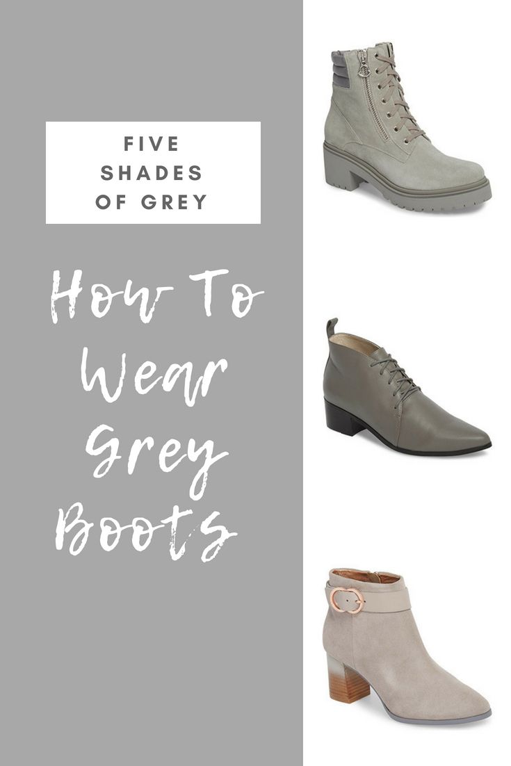 modern outfit inspirations incorporating gray boots.