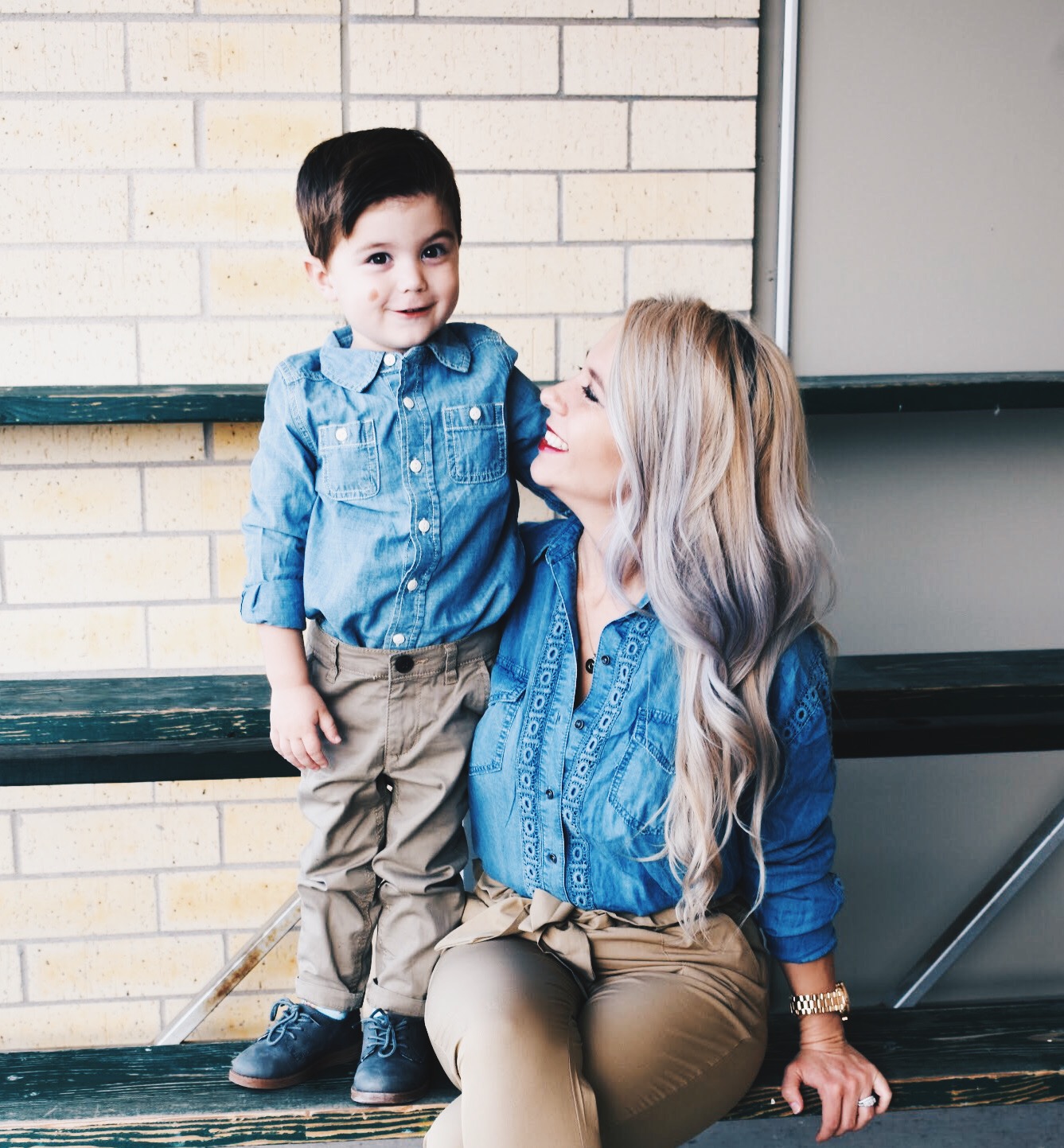 mom and son matching outfits ideas