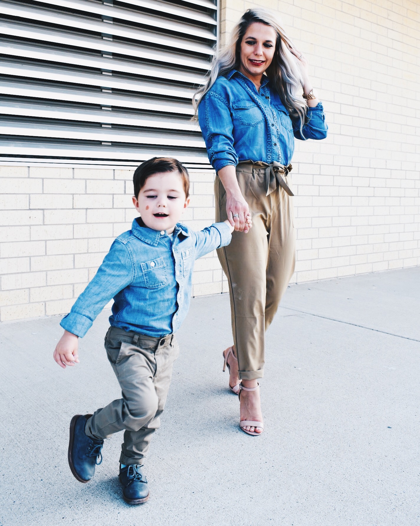 mommy and son matching outfit ideas