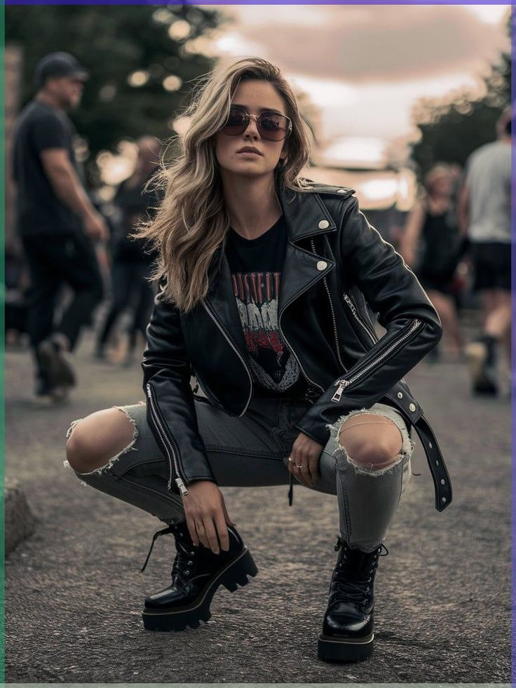 moto jacket outfit ideas 0019