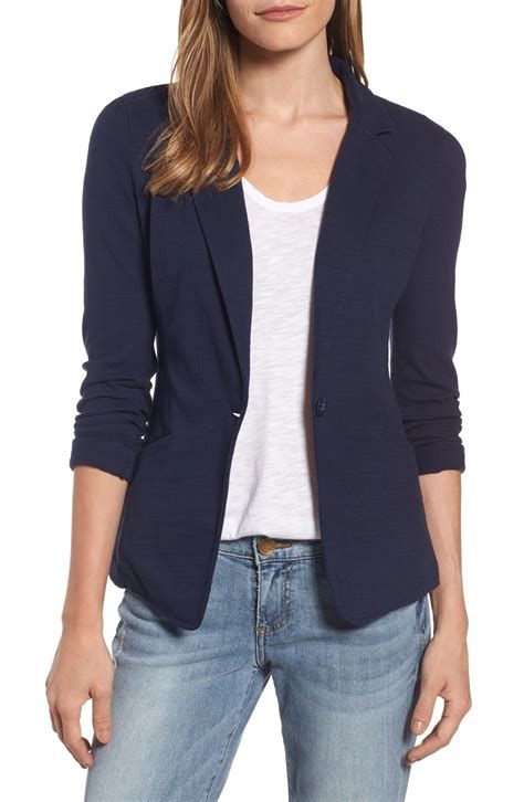 navy blue blazer outfit ideas female 0014