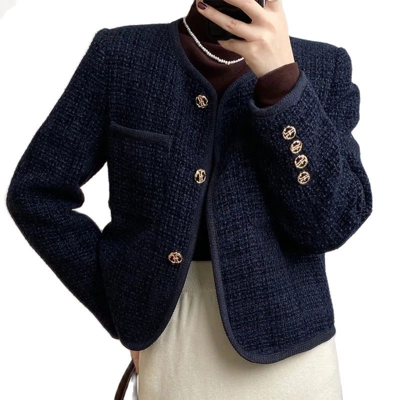 navy blue blazer outfit ideas female 0022