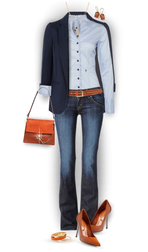 navy blue blazer outfit ideas female 0067