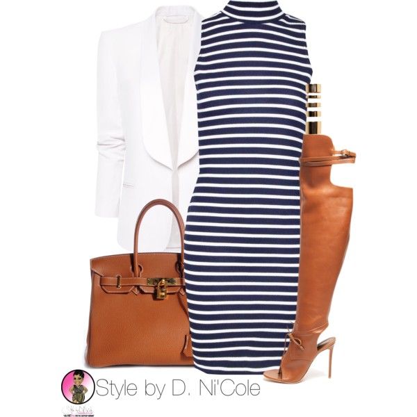 navy blue blazer outfit ideas female 0069