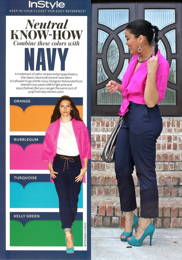 navy blue blazer outfit ideas female 0088