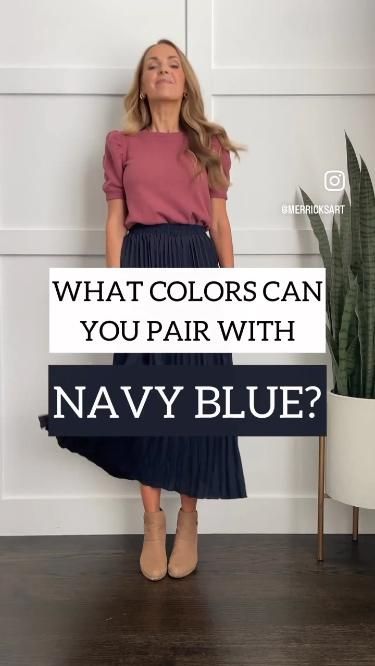 navy blue dress outfit ideas 0019