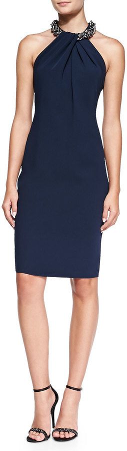 navy blue dress outfit ideas 0059