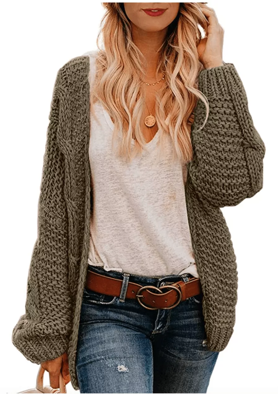 olive green cardigan outfit ideas 0063