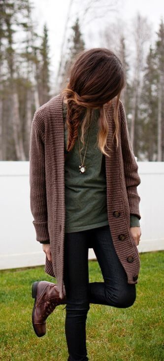 olive green cardigan outfit ideas 0083