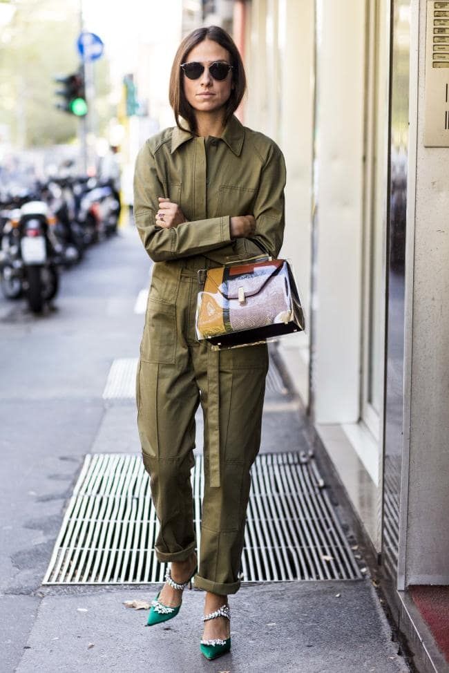 olive green jumpsuit outfit ideas 0015