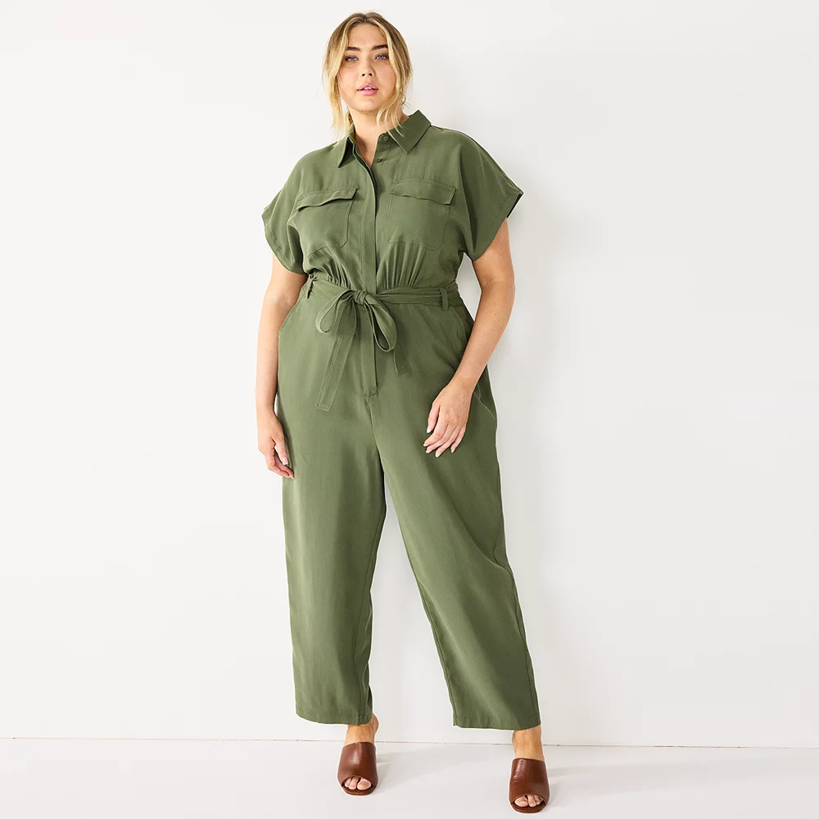 olive green jumpsuit outfit ideas 0017